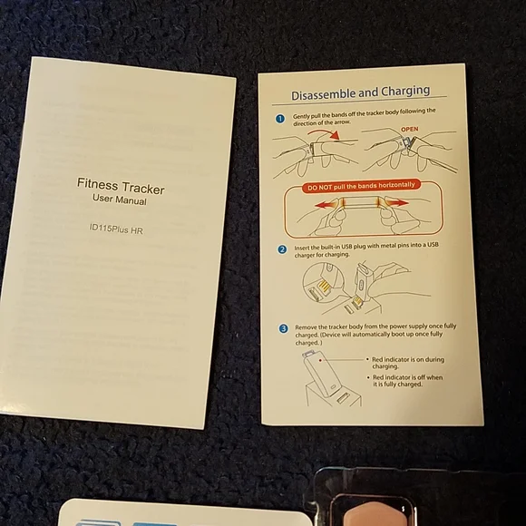 New in box fitness tracker! Pink. Monitors heart rate, sleep, calories, etc. - Picture 4 of 7